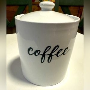 Threshold Coffee Jar - Like new and only used to hold sugar packets